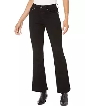 Джинсы Levi's Womens 726 High-Rise Flare, цвет Soft Black