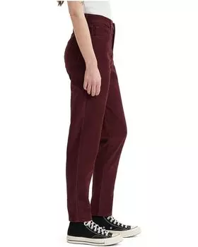 Джинсы Levi's Womens High-Waisted Mom Jeans, цвет Decadent Chocolate