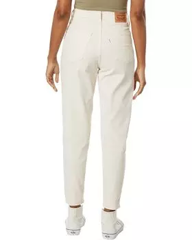 Джинсы Levi's Womens High-Waisted Mom Jeans, цвет White Smoke