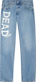 Джинсы Levi's x Grateful Dead 501 Jeans 'Medium Wash', синий