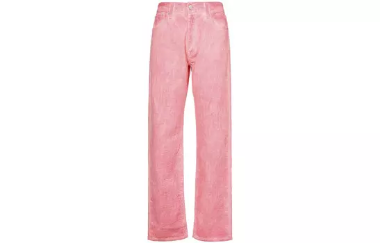 Джинсы Levi"s X Levis унисекс розовые Stussy, розовый