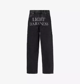 Джинсы Levi'S x Undercover с графическим принтом, широкие, средней посадки Levis, черный