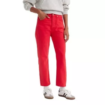 Джинсы Levis® 501® Crop Regular Waist, красный