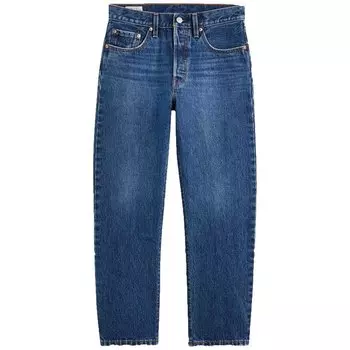 Джинсы Levis 501 Crop, синий