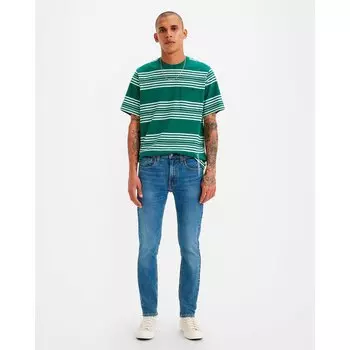 Джинсы Levis 519 Super Skinny high waist, синий