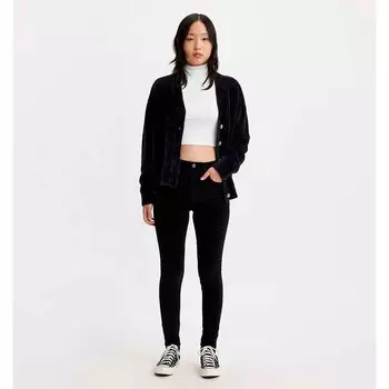 Джинсы Levis 721 High Rise Skinny, черный