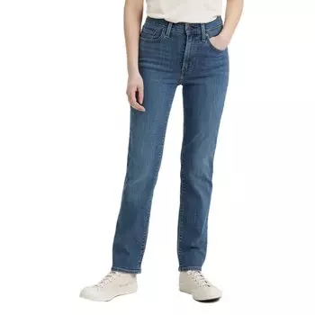 Джинсы Levis 724 High Rise Straight, синий