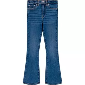 Джинсы Levis 726 High Rise Flare Kids Regular Waist, синий