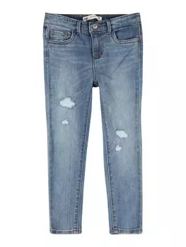 Джинсы Levis Kids Skinny Jeans 710, синий деним