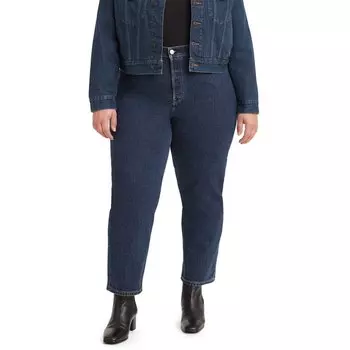 Джинсы Levis Plus 501 Original Cropped, синий