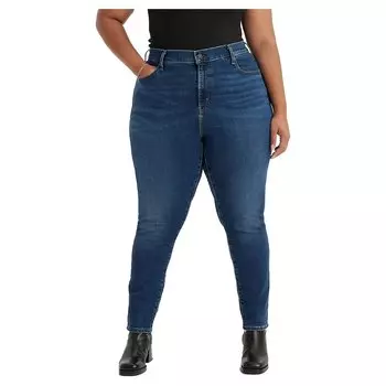 Джинсы Levis Plus 721 High Rise Skinny, синий