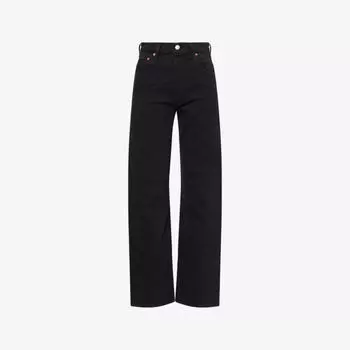 Джинсы Levis Ribcage с высокой посадкой, черный