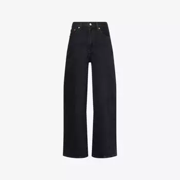 Джинсы Levis Ribcage с завышенной талией, черный