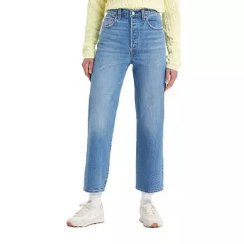 Джинсы Levis Ribcage Straight Ankle, синий