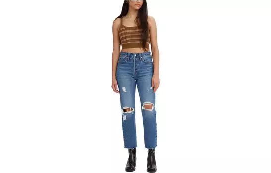 Джинсы Levis женские, цвет Blue