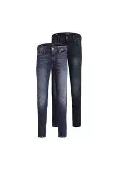 Джинсы Liam Original Agi Длинные брюки Двойная упаковка Jack & Jones, мультиколор