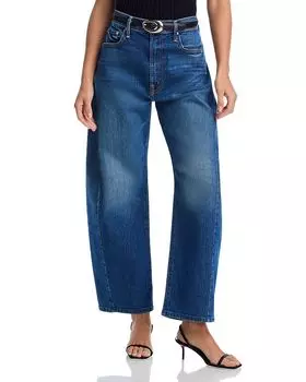 Джинсы Lil Full Pipe Floor в It's a Small World MOTHER, синий