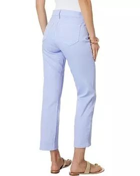 Джинсы Lilly Pulitzer 27" South Ocean High-Rise Straight Leg Jeans in Purple Phlox, цвет Purple Phlox