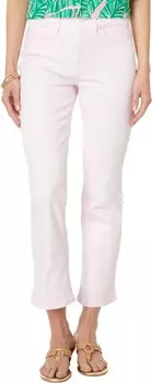 Джинсы Lilly Pulitzer Annet High-Rise Crop Flare, цвет Misty Pink