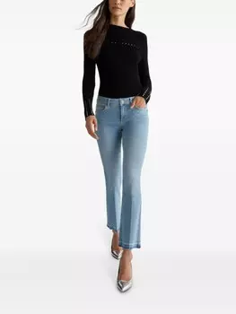 Джинсы LIU JO Bootcut снизу вверх, синий