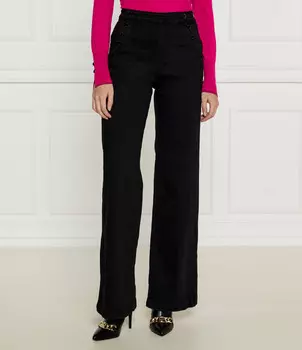 Джинсы Liu Jo flare fit high waist, черный