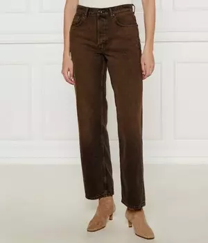 Джинсы Liu Jo Straight Fit, коричневый