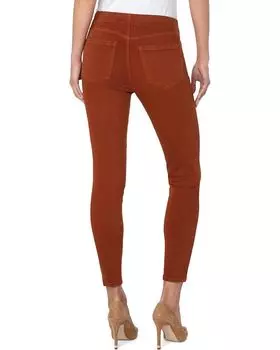 Джинсы Liverpool Los Angeles Chloe Pull-On Ankle Skinny in Cognac, цвет Cognac