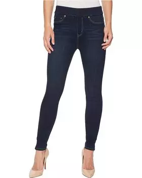 Джинсы Liverpool Los Angeles Farrah High-Waist Pull-On Ankle in Silky Soft Denim in Griffith Super Dark, цвет Griffith Super Dark