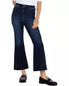 Джинсы Liverpool Los Angeles Hannah Crop Flare with Crafty Seaming Hi-Rise Stretch Denim in Upland, цвет Upland
