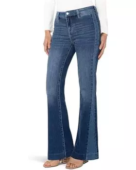 Джинсы Liverpool Los Angeles Hannah Flare With Blocking Details Mid-rise Jean 30" Inseam, цвет Ridgely