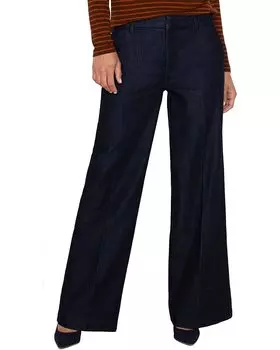 Джинсы Liverpool Los Angeles Kelsey Wide Leg Mid-Rise Trouser Polished Denim, цвет Indigo Rinse