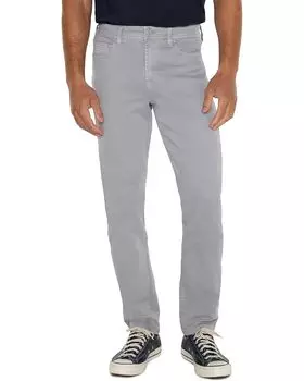 Джинсы Liverpool Los Angeles Kingston Modern Straight Colored Denim, серебряный