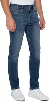 Джинсы Liverpool Los Angeles Kingston Modern Straight Vintage Wash Denim in Burlee, цвет Burlee