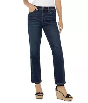 Джинсы Liverpool Los Angeles Liv Mid Rise Non-Skinny Skinny Jean 28in Inseam, цвет Gleason