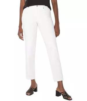 Джинсы Liverpool Los Angeles Liv Non-Skinny Skinny Jean 28in Inseam in Bone White, цвет Bone White