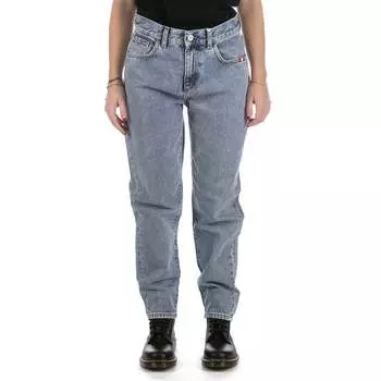 Джинсы Lizzie Denim Real Stone светло-голубые Amish, бирюзовый