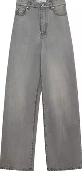 Джинсы Loewe High Waisted 'Grey Melange', серый