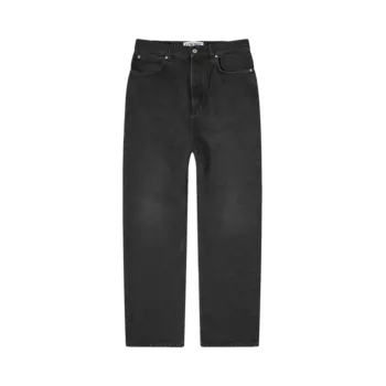 Джинсы Loewe Straight Leg 'Washed Black', черный