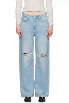 Джинсы Logan средней посадки Rag & Bone, цвет ludlow