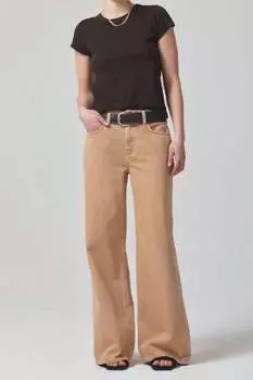 Джинсы Loli Mid Rise на Сейшельских островах Citizens of Humanity, цвет seychelles