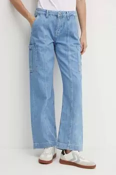 Джинсы LOOSE ST JEANS HW WORKER Pepe Jeans, синий