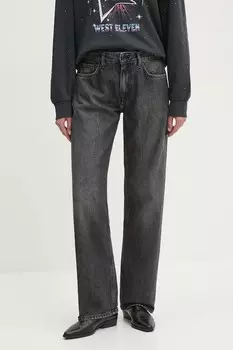 Джинсы LOOSE ST JEANS LW NICKY свободного кроя Pepe Jeans, серый