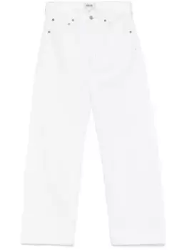 Джинсы Low Curve AGOLDE, белый