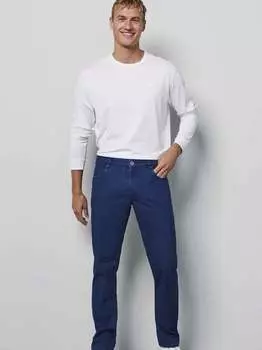 Джинсы м5 слим Meyer, синий