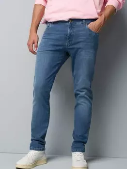 Джинсы м5 слим Meyer, синий