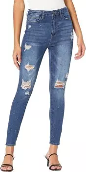 Джинсы Madden Girl Color Rhinestone Skinny Jeans, цвет Namur