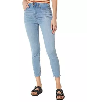 Джинсы Madewell, 10" High-Rise Skinny Crop Jeans in Carlton Wash