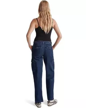 Джинсы Madewell Low-Slung Straight Cargo Jeans in Martindale Wash, цвет Martindale