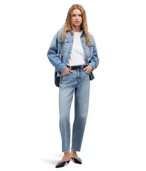 Джинсы Madewell Perfect Vintage Wide Light Crop in Hallstead Wash, цвет Hallstead Wash