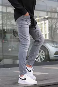 Джинсы Madmext, серый